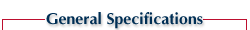 General Specification